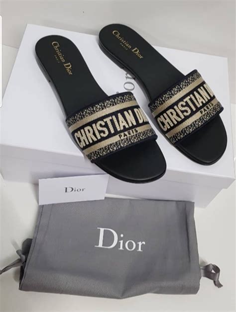 flat dior sandals|christian dior sandals with heels.